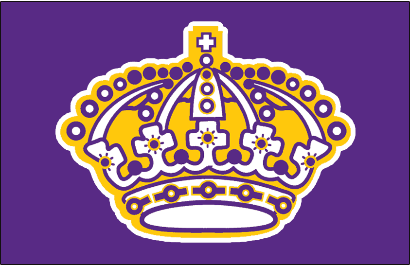 Los Angeles Kings 1969-1988 Jersey Logo fabric transfer version 2